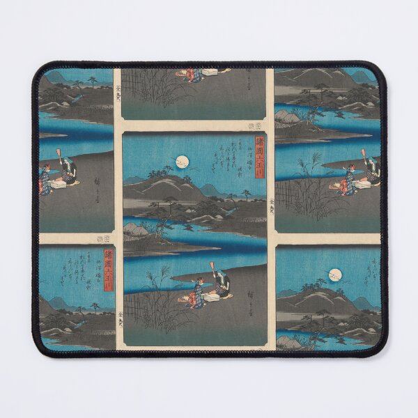 Item preview, Utagawa Yoshiharu Six Jewel Rivers from Various Provinces designed and sold by TeeARTHY.