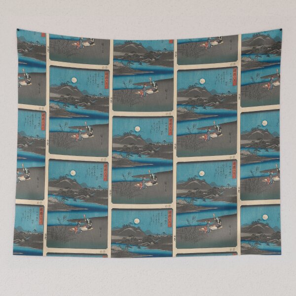 Item preview,   Utagawa Yoshiharu   Six Jewel Rivers from Various Provinces designed and sold by TeeARTHY.