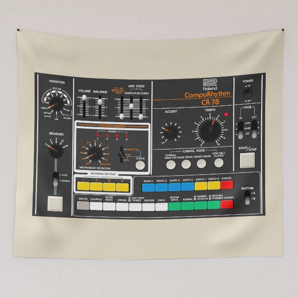Item preview, Roland CR-78 CompuRhythm Drum Machine designed and sold by ABSTRACT-IVISM.