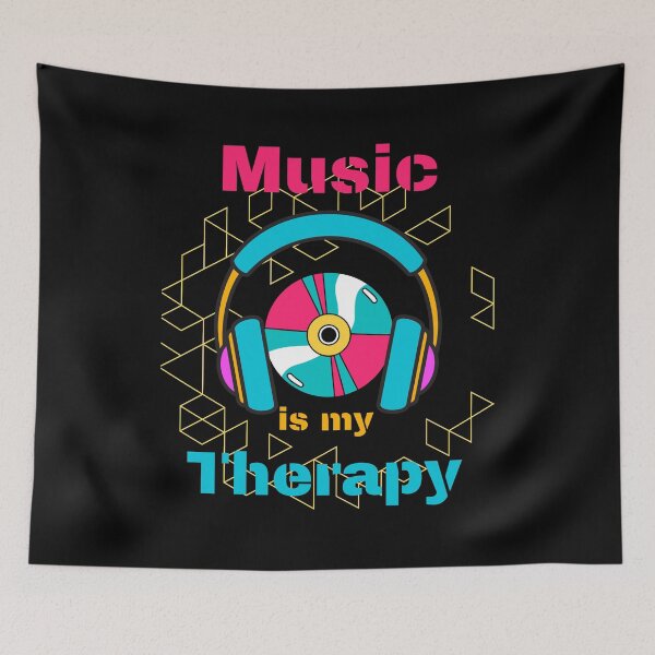 Item preview, Trendy music is my therapy, vinyl music, life is my style, for everyone  designed and sold by Zbigniew  Skrodzki.