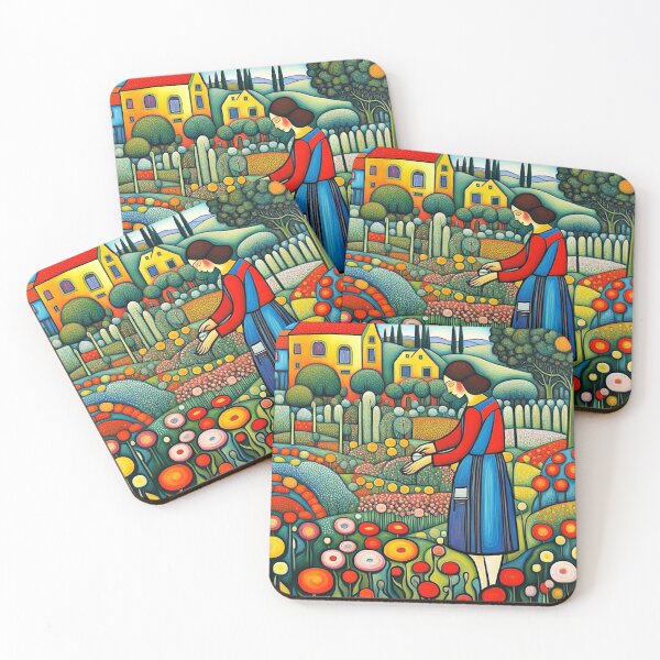 Item preview, Woman gardening designed and sold by George Hutton Hunter.