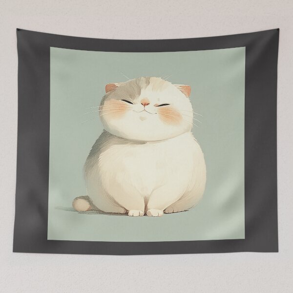 Item preview, Risograph Kitty designed and sold by Christian Weiss.