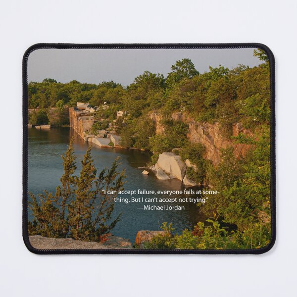 Item preview, Quarry with a quote designed and sold by Ruth Curtis.
