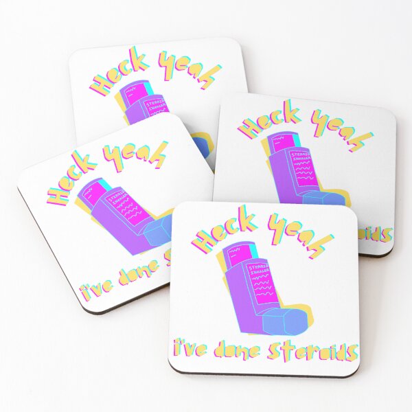 Item preview, Heck Yeah Asthma Inhaler Design designed and sold by MiscellanyGifts.