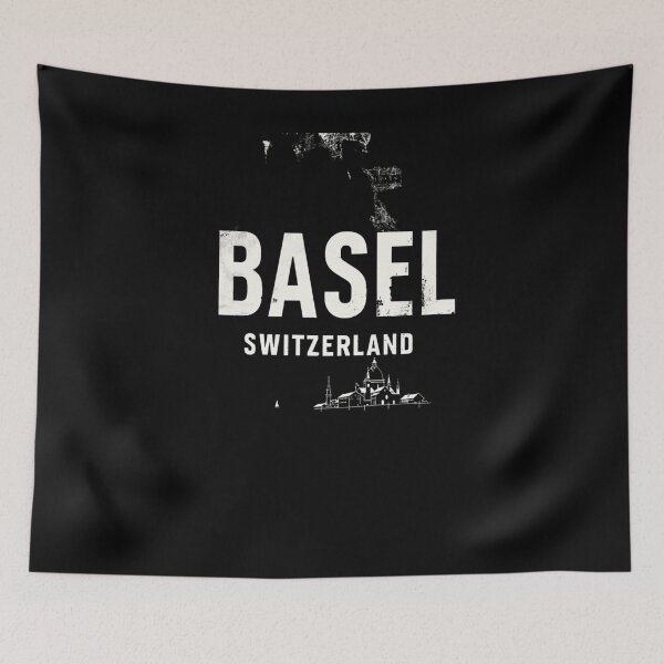 Item preview, A Vintage Travel Illustration of Basel - Switzerland  designed and sold by GoodOldVintage.