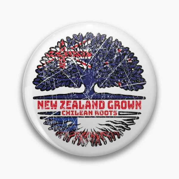 Item preview, Chile Chilean New Zealander New Zealand Tree Roots Flag designed and sold by FlagX.