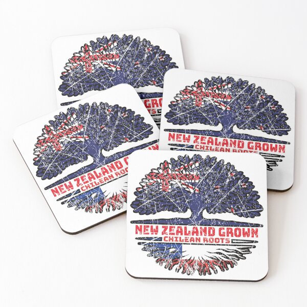 Item preview, Chile Chilean New Zealander New Zealand Tree Roots Flag designed and sold by FlagX.