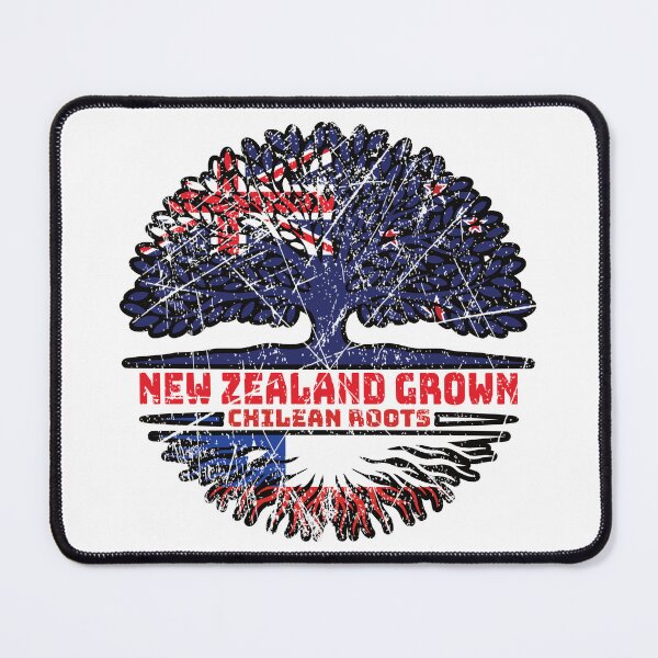 Item preview, Chile Chilean New Zealander New Zealand Tree Roots Flag designed and sold by FlagX.