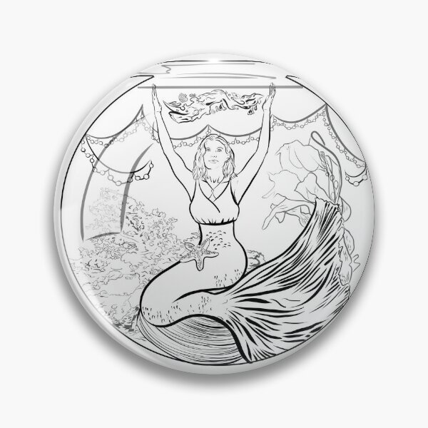 Item preview, Magical Mermaid in Fishbowl designed and sold by Halex0107.