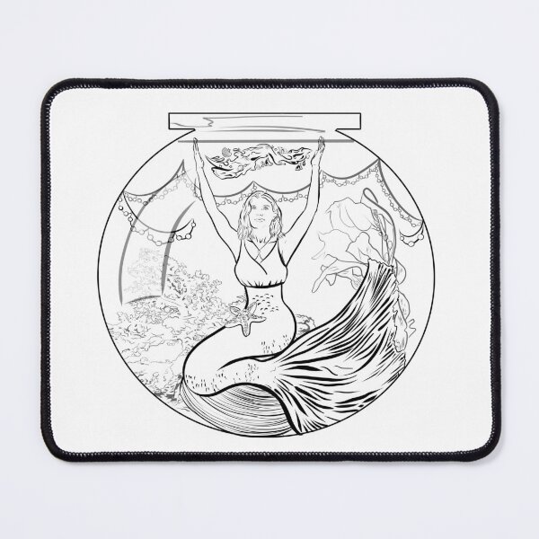 Item preview, Magical Mermaid in Fishbowl designed and sold by Halex0107.