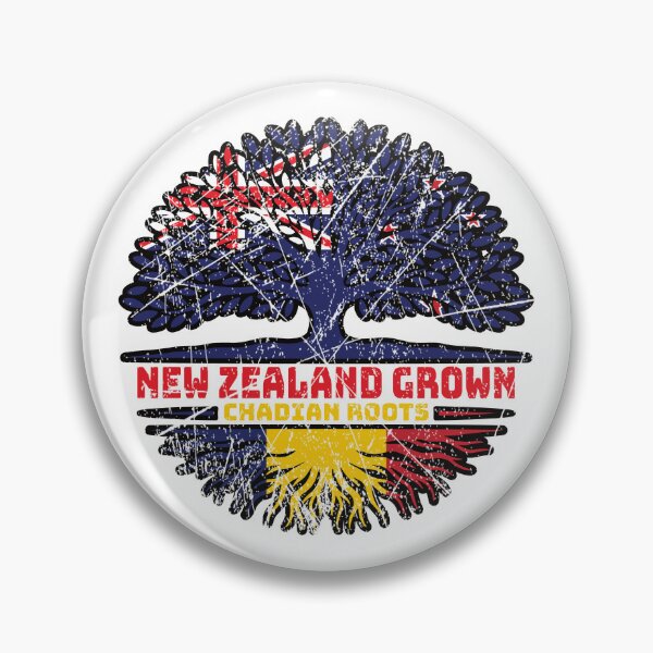 Item preview, Chad Chadian New Zealander New Zealand Tree Roots Flag designed and sold by FlagX.