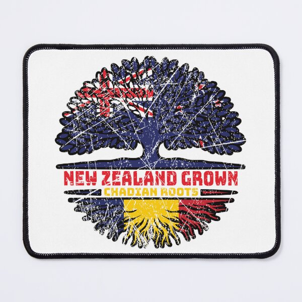 Item preview, Chad Chadian New Zealander New Zealand Tree Roots Flag designed and sold by FlagX.