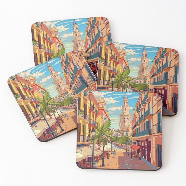 Item preview, Valencia Travel Poster, Perfect Gift for Travel Enthusiasts, Vintage Style Wall Art, Spain Wall art for home decor, Valencia print. designed and sold by Thegalleryshop1.