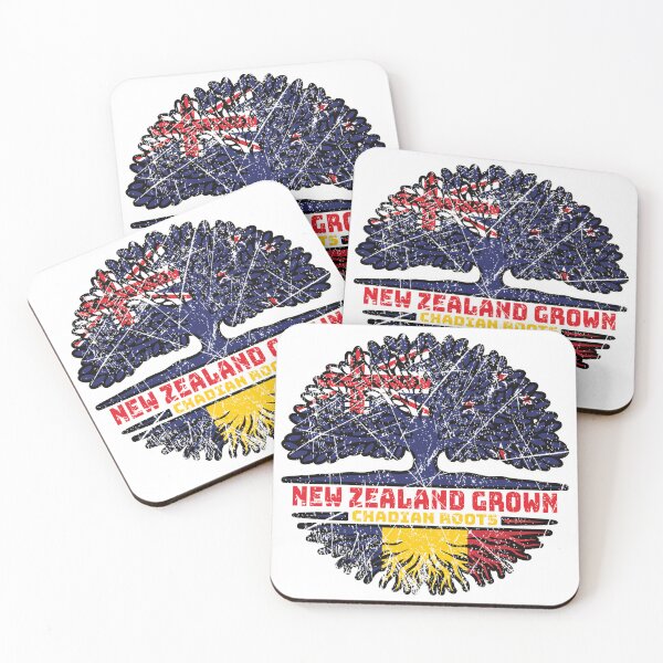 Item preview, Chad Chadian New Zealander New Zealand Tree Roots Flag designed and sold by FlagX.