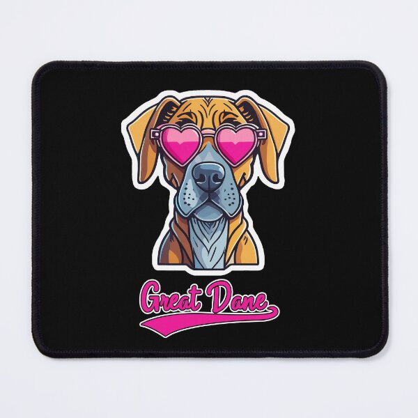 Item preview, Great Dane in Heart Shaped Sunglasses designed and sold by KellysComColors.