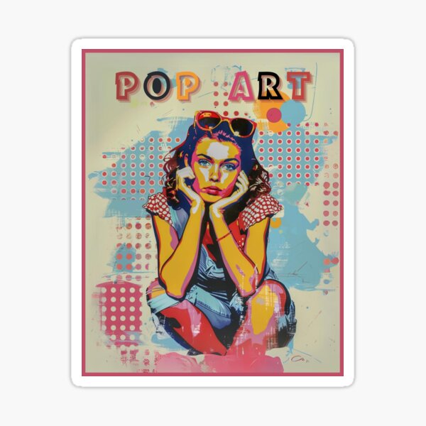 Item preview, Sad girl, pop-art style artwork designed and sold by silent-violin.