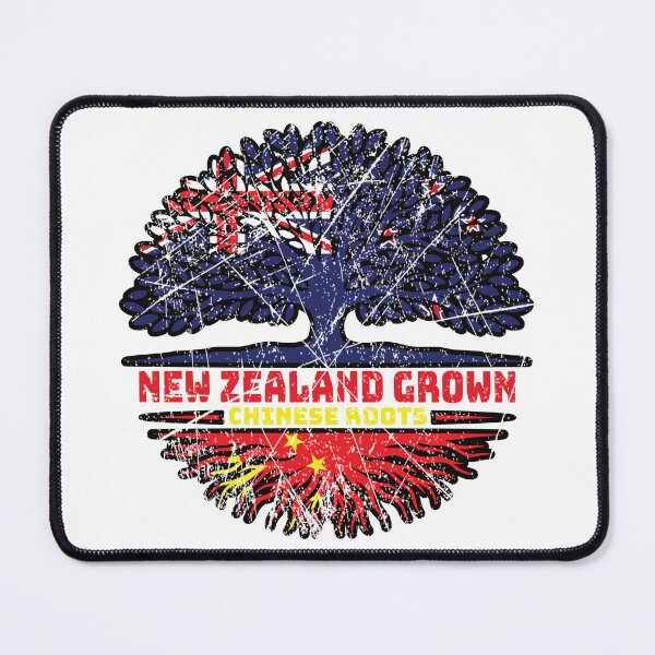 Item preview, China Chinese New Zealander New Zealand Tree Roots Flag designed and sold by FlagX.