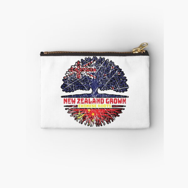 Item preview, China Chinese New Zealander New Zealand Tree Roots Flag designed and sold by FlagX.