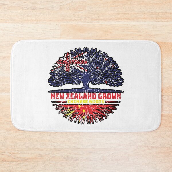 Item preview, China Chinese New Zealander New Zealand Tree Roots Flag designed and sold by FlagX.