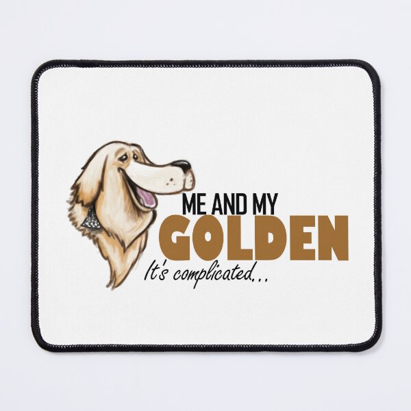 Item preview, Me and my Golden Retreiver : It's complicated designed and sold by CreateForDogs.