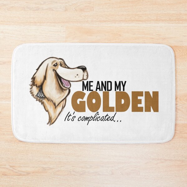 Item preview, Me and my Golden Retreiver : It's complicated designed and sold by CreateForDogs.