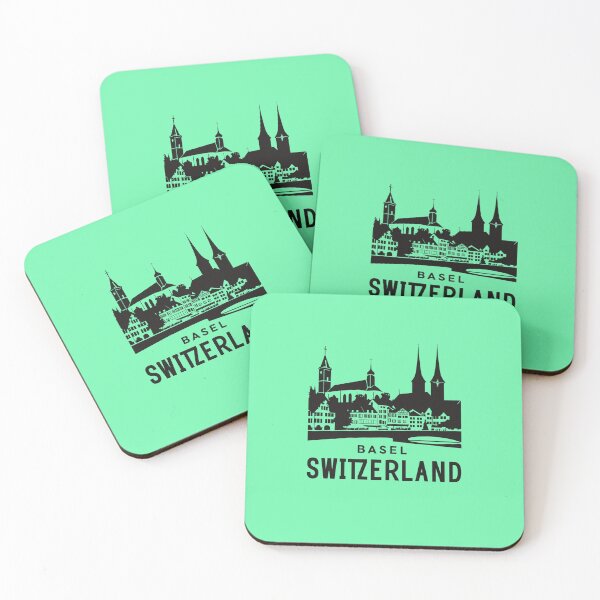 Item preview, A Vintage Travel Illustration of Basel - Switzerland  designed and sold by GoodOldVintage.