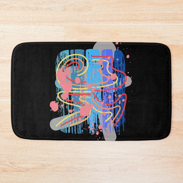 Item preview, Abstract figure behind colors designed and sold by MargoMalej.