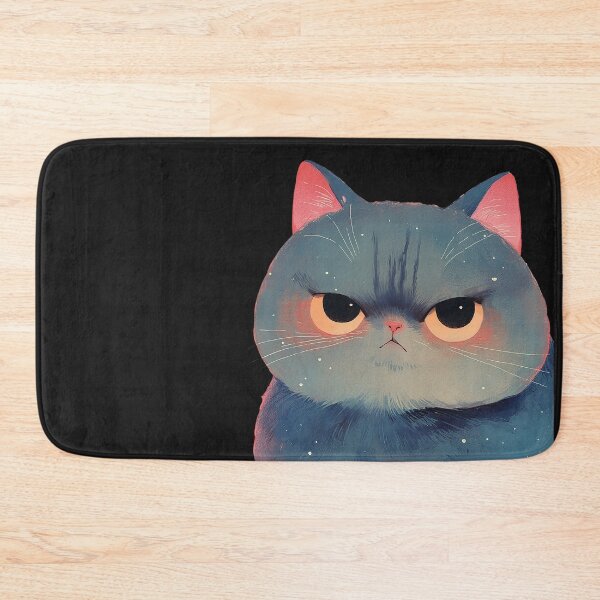 Item preview, Grumpy Riso Cat designed and sold by Christian Weiss.