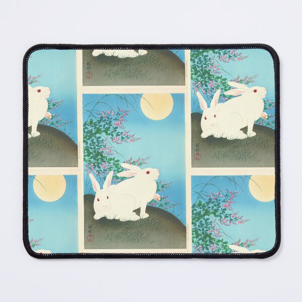 Item preview, Utagawa Yoshiharu Rabbits and the Moon designed and sold by TeeARTHY.
