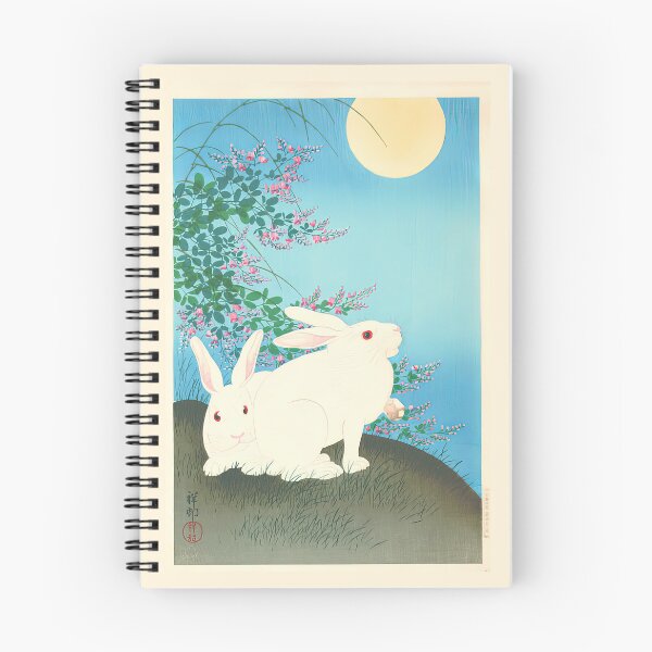 Item preview,   Utagawa Yoshiharu   Rabbits and the Moon designed and sold by TeeARTHY.