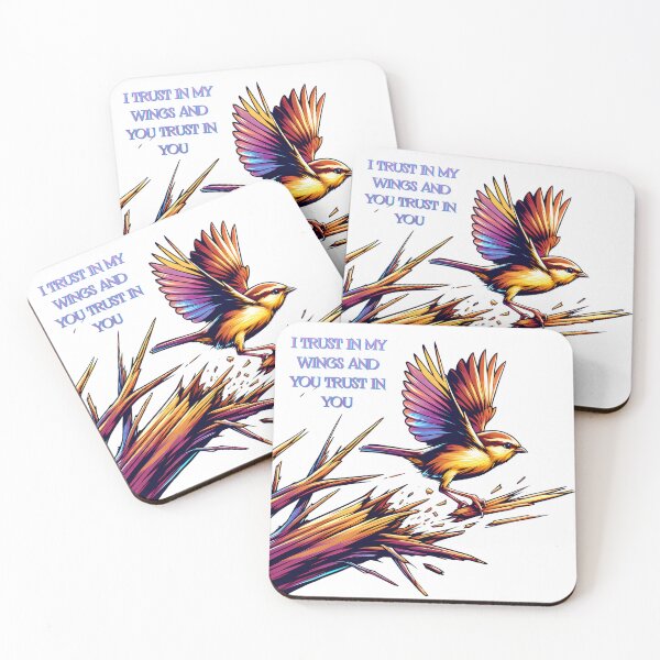 Item preview, Trust Your Wings: A Reflection on Faith and Courage designed and sold by 0penvimark.