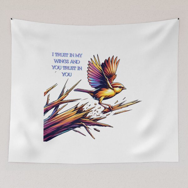 Item preview, Trust Your Wings: A Reflection on Faith and Courage designed and sold by 0penvimark.