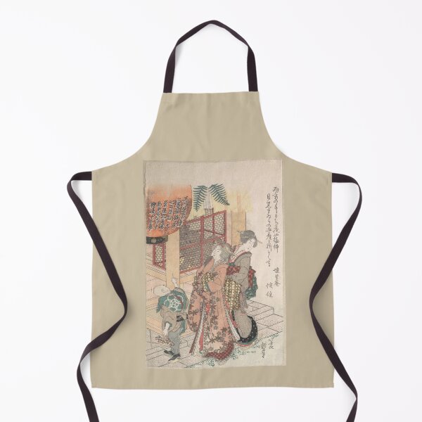 Item preview, Young Women Visiting a Shinto Shrine Katsushika Hokusai designed and sold by TeeARTHY.