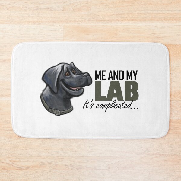 Item preview, Me and my Labrador : It's complicated designed and sold by CreateForDogs.