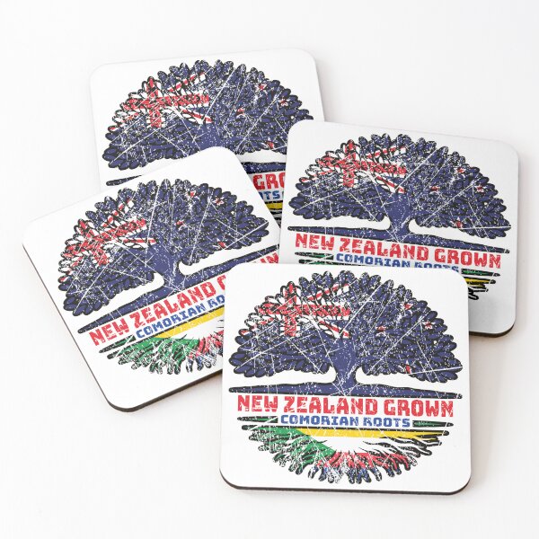 Item preview, Comoros Comorian New Zealander New Zealand Tree Roots Flag designed and sold by FlagX.