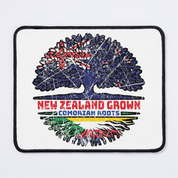 Item preview, Comoros Comorian New Zealander New Zealand Tree Roots Flag designed and sold by FlagX.