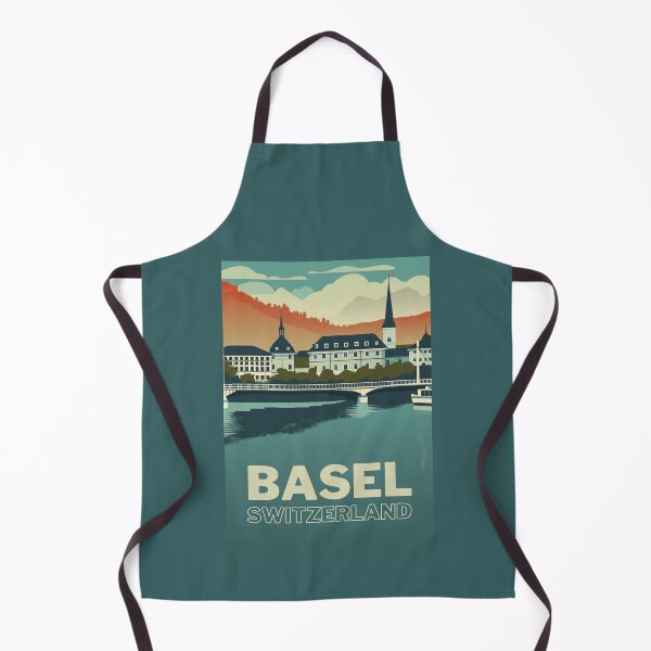 Item preview, A Vintage Travel Illustration of Basel - Switzerland  designed and sold by GoodOldVintage.
