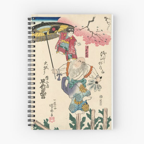 Item preview,  Utagawa Yoshiharu  Acrobat Hayatake Torakichi from Osaka designed and sold by TeeARTHY.