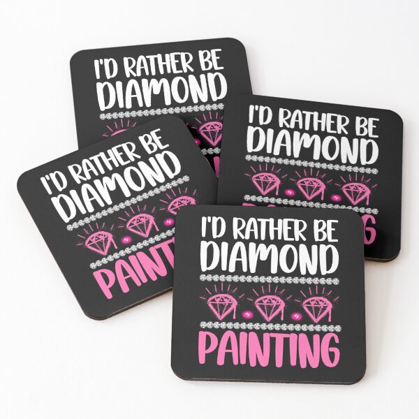 Item preview, I'd Rather Be Diamond Painting Diamond Painter designed and sold by skeastore.