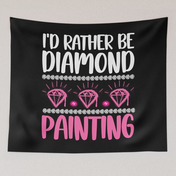 Item preview, I'd Rather Be Diamond Painting Diamond Painter designed and sold by skeastore.