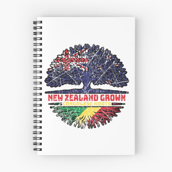 Item preview, Congo Congolese New Zealander New Zealand Tree Roots Flag designed and sold by FlagX.