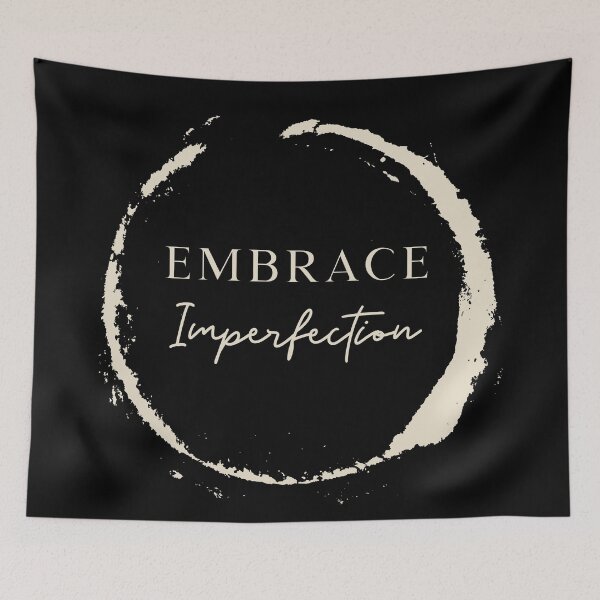 Item preview, Embrace Imperfection Enso Circle designed and sold by KcInspiredArt.