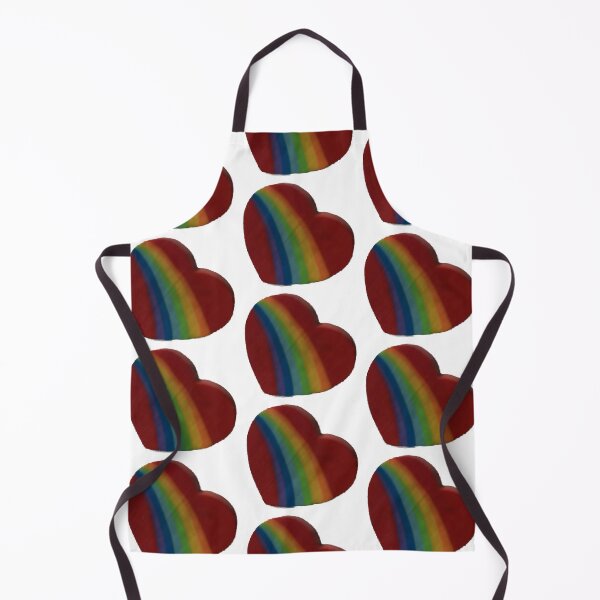 Item preview, heart eraser 1980s rainbow designed and sold by Lauracolleen3.