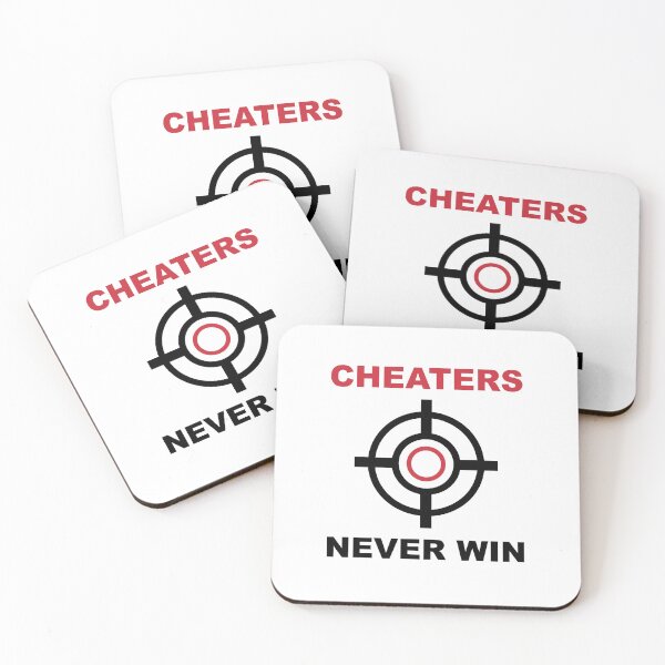 Item preview, Cheaters Never Win designed and sold by Slassyat.