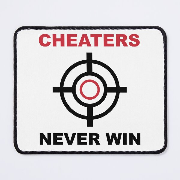 Item preview, Cheaters Never Win designed and sold by Slassyat.