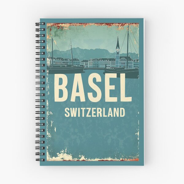 Item preview, A Vintage Travel Illustration of Basel - Switzerland  designed and sold by GoodOldVintage.