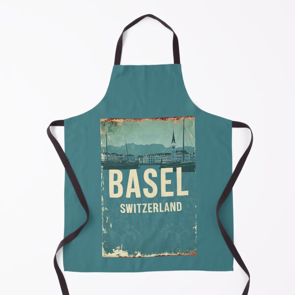 Item preview, A Vintage Travel Illustration of Basel - Switzerland  designed and sold by GoodOldVintage.