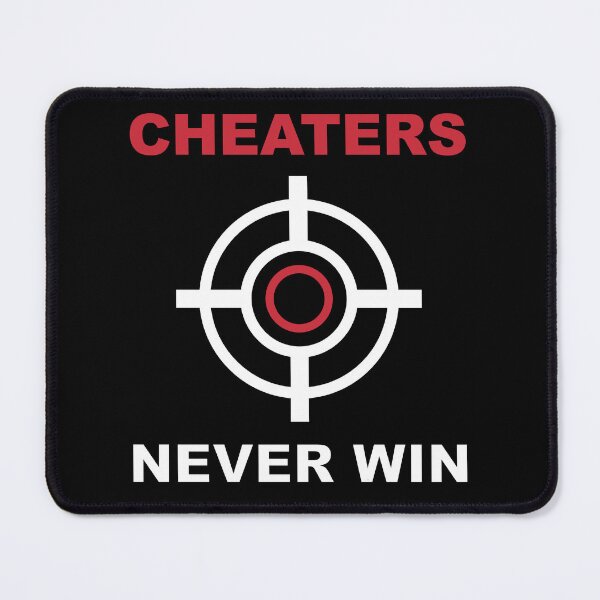 Item preview, Cheaters Never Win designed and sold by Slassyat.