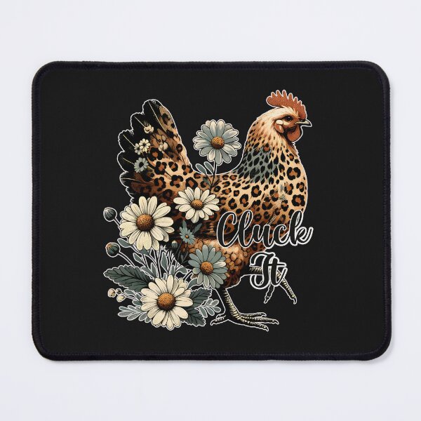 Item preview, Funny Leopard Print Chicken Cluck It designed and sold by AlienOccupation.