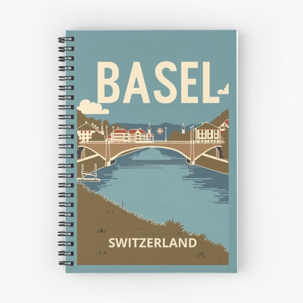 Item preview, A Vintage Travel Illustration of Basel - Switzerland  designed and sold by GoodOldVintage.